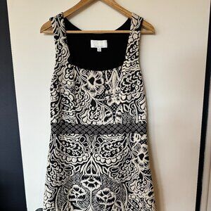 Ett Twa by Anthropologie Sleeveless Side Zip Lined Knit Dress